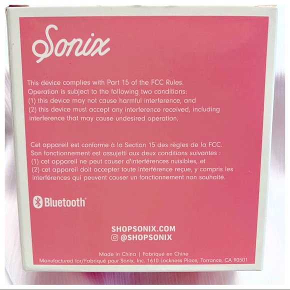 🎉HP NIB SONIX Bluetooth Speaker 🎶🎼🎵Bluetooth Charger & Wristlet - Picture 15 of 16